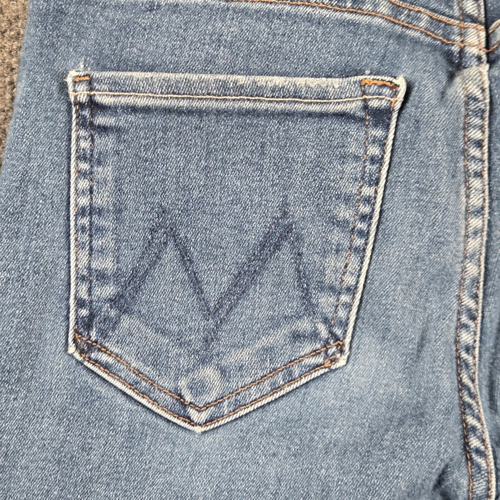Mother Flare Jeans Womens 26 Blue High Rise Medium Wash Denim - Picture 8 of 14